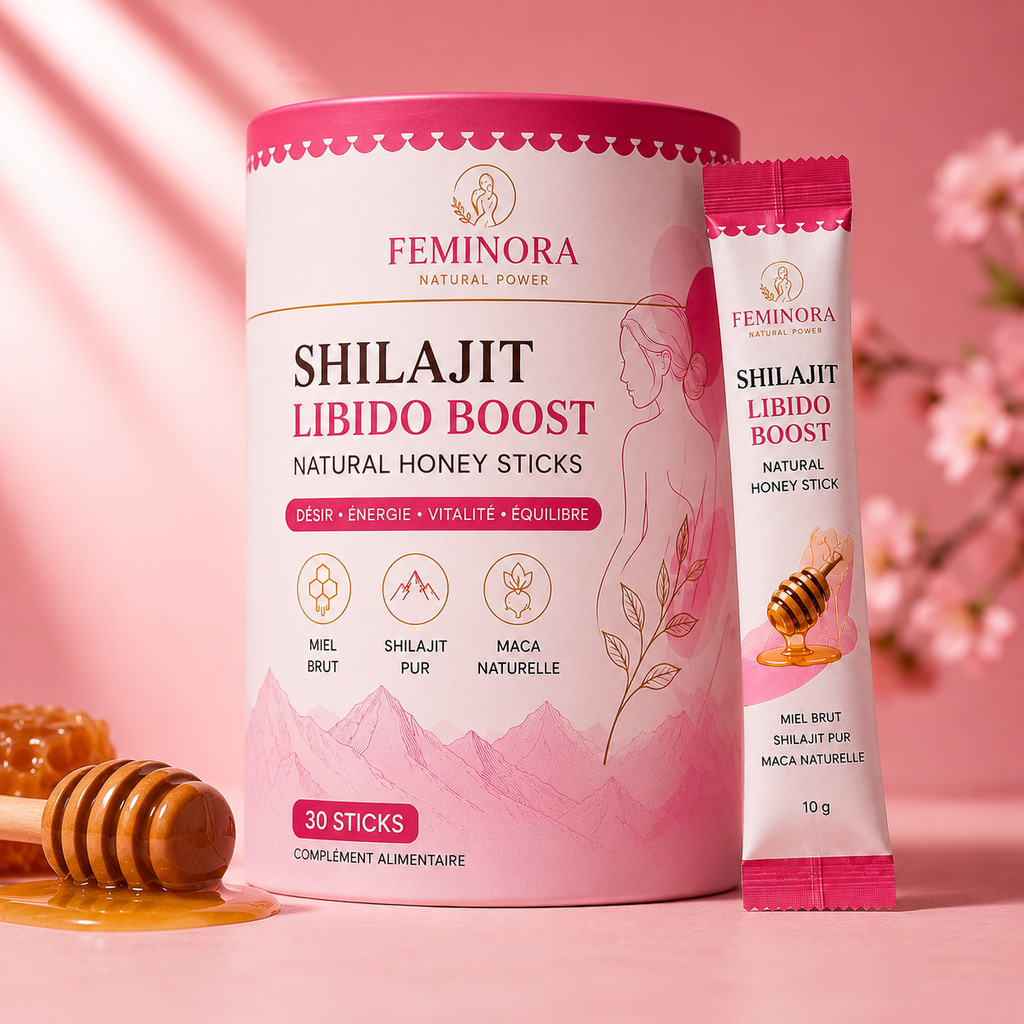 Feminora — stick de miel au shilajit